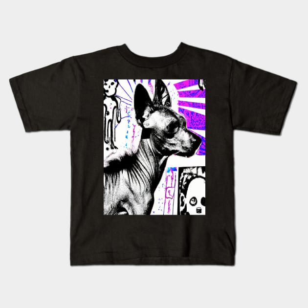 Doginfy Kids T-Shirt by Farbitroid